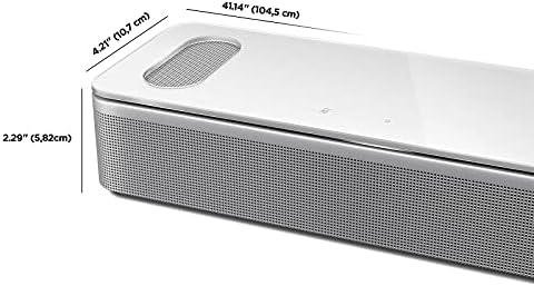 Bose Smart Soundbar 900 Dolby Atmos with Alexa voice assistant in White