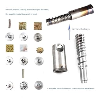 Puffed Food Extruder Rice Corn Puffing Extrusion Machine Multi Function Puff Snack Machine for Making Cornflakes, Hollow Sticks Made of Corn and Rice for Street Stall