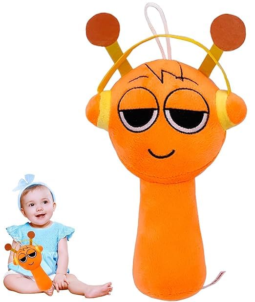 Spronki Toys Plush Toys are Deeply Loved by Kids, Whether They are Sleeping Or Playing Outside They are Always Companions by Their Side (20cm/Pink) Brand (Orange) Spronki Toys Plush Toys are Deeply Loved by Kids, Whether They are Sleeping Or Playing Outside They are Always Companions by Their Side (20cm/Pink) Brand (Orange)