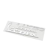Motorcycle Parts Motorcycle 3D Italian Emblem Decal Waterproof Logo Tank Vespa LX150 for Piaggio Vespa LX150 Accessories(Silver)
