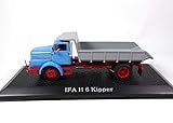 ddr w50 lkw kipper Maßstab 1/43 Metall OPO 10 - DDR 1/43 IFA H 6 Kipper Truck (Ref: 115)