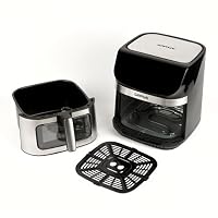 G3 Ferrari G10215 Friggisano Star Heißluftfritteuse 9 Liter, 2200 W, 12 Programme, Digitalanzeige, Temperatur 80°–200°C, 60-Minuten-Timer, Doppelheizung, Rezeptbuch inklusive – Ansicht 3