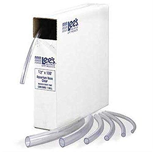 Lee's Flex Aquarium Tubing, Clear, 3/8-Inch by 50-Foot, (No dispenser box)
