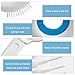 EHERDM 10Pcs Smart Toilet Seat Water Sprayer Brushes 360 Degree Surround Nozzle Brush and Hole Cleaner Set Multifunctional Bathroom Cleaning Tools