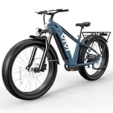 【POWERFUL 1475W PEAK MOTOR】Vivi fat tire electric bike is equipped with a high speed rated 750W motor(1475W peak). It can reach a top speed of 25 mph, provide powerful and efficient assistance to conquer hills and challenging terrains with ease. With...