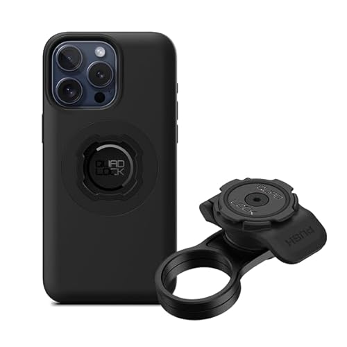 Quad Lock Stem Cap Bike Mount Kit with MAG Phone Case for iPhone 15 Pro Max
