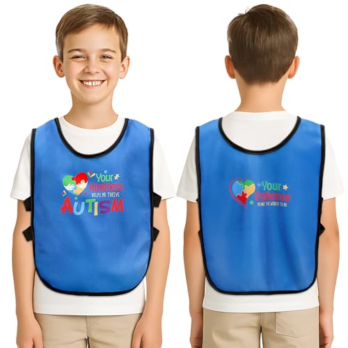 Autism Compassion Vest with Gentle Be Kind Reminder,...