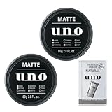 【まとめ買い】ウーノ uno マットエフェクター×２+おまけ スタイリング ワックス マット ドライ 毛束 紫外線 メンズ