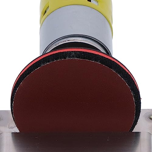 Wisoqu Mini Disk Sander Machine, Benchtop 3 Inch Electric Rotary Polisher with 20Pcs Sanding Pad, 6000RPM High Speed Portable Sander Polisher for Wood, Plastic, Metal(US) - Image 9