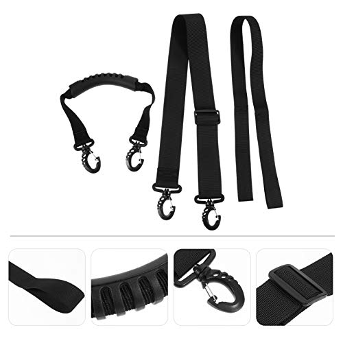 BESPORTBLE 3Pcs Transportadora Correia Transportadora Snowboard Ski Boot Ajustável Alça de Ombro Sli