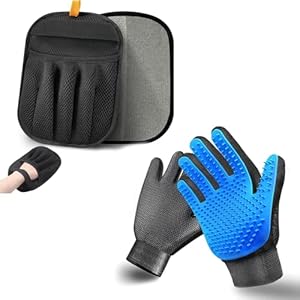 NVNAN Pet Grooming Brush Set: Hair ...