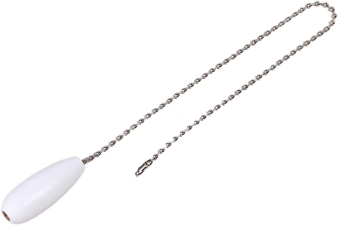 15Pcs Ceiling Fan Chain Pulls Wooden Pull Pendant Rope Extension Easy Install Removal For Light Lamp(Brown)