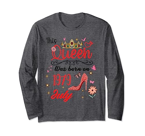 Luglio 1979 Compleanno Questa regina è nata nel luglio 1979 Maglia a Manica