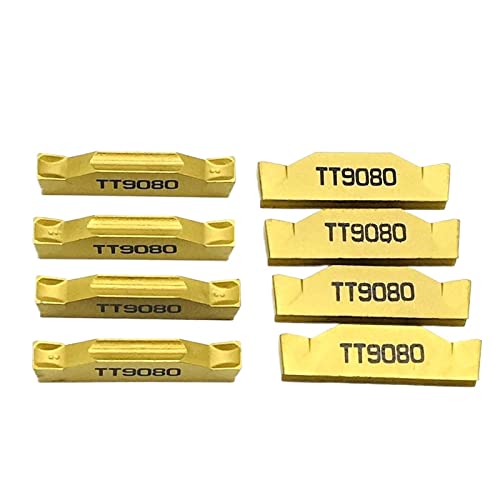 AALLYN Indexable Carbide Lathe Tool 10PCS MGMN150 G PC9030 NC3020 NC3030 Grooving Carbide Lathe Cutter Turning (Size : MGMN150-G NC3030)