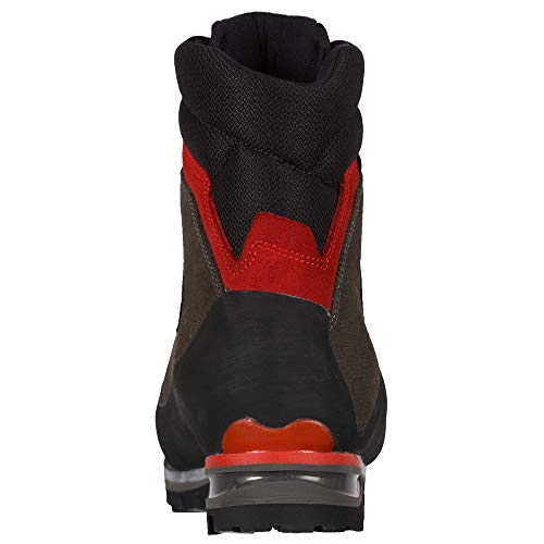 Foto von LA SPORTIVA Karakorum Evo GTX Grau-Rot - Gore-Tex Wasserdichter atmungsaktiver Leder Bergschuh, Größe EU 42 - Farbe An