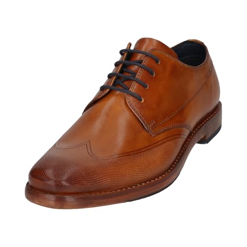 bugatti man Business Lace Shoe Cognac, 43