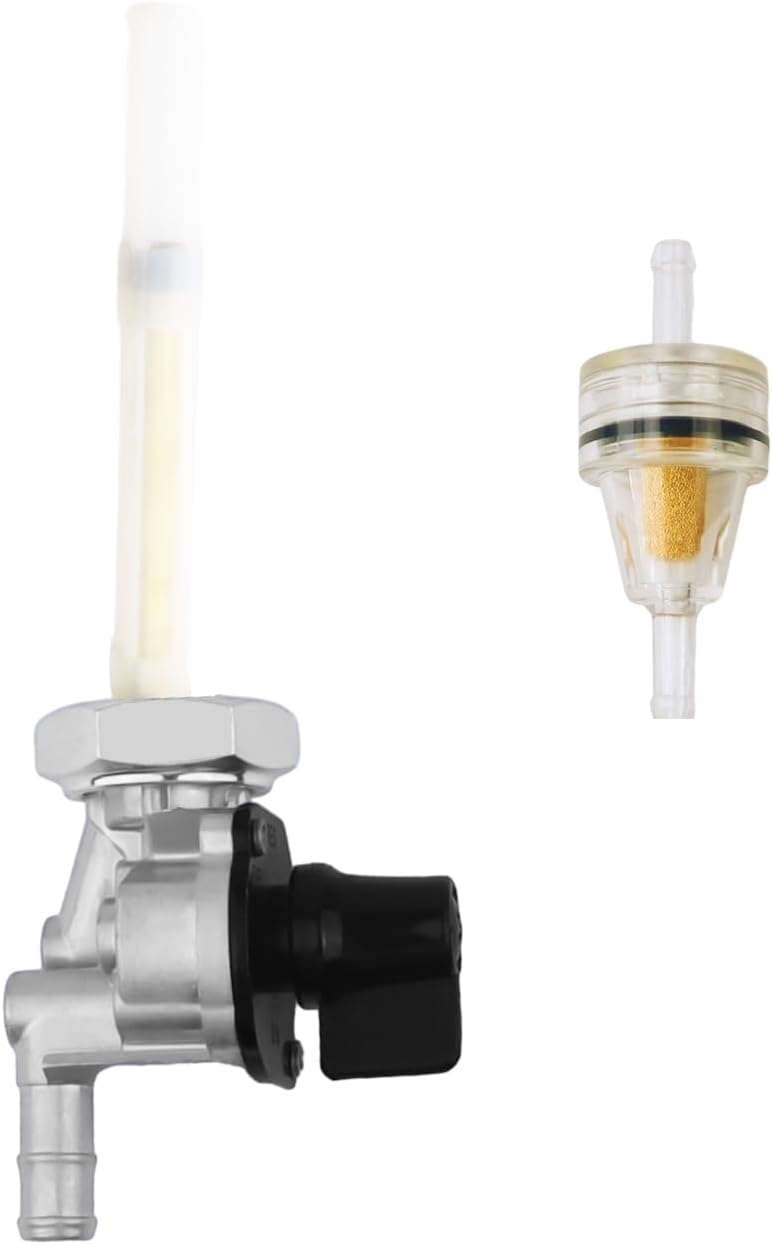 Fuel Gas Valve Petcock Fuel Filter For Honda Shadow 1100 VT1100 1995-2007