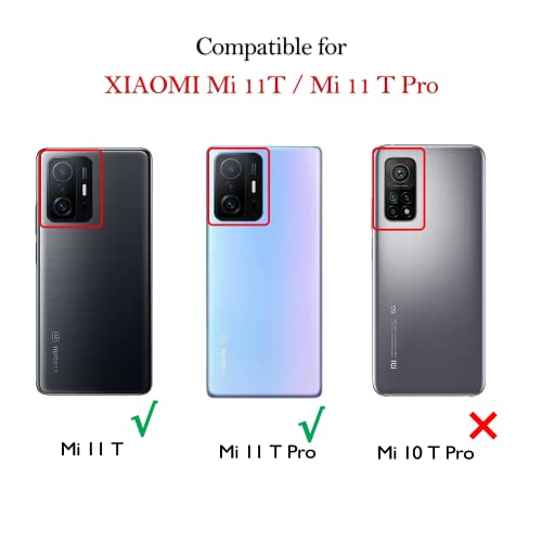 AURSTORE Coque pour Xiaomi 11T 5G, Coque Mi 11T