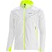 GORE WEAR Herren Isolierte Laufjacke, R5, GORE-TEX INFINIUM, L, Weiß/Neon-Gelb
