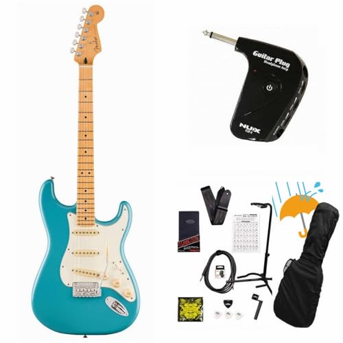 Fender/Player II Stratocaster Maple FB Aquatone Blue �G���L�M�^�[ GP-1�A���v�t���G���L�M�^�[���S�҃Z�b�gR