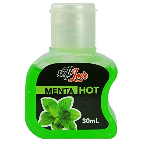 GEL OLEO COMÉSTIVEL PARA MASSAGEM 30ML MENTA - SOFT LOVE