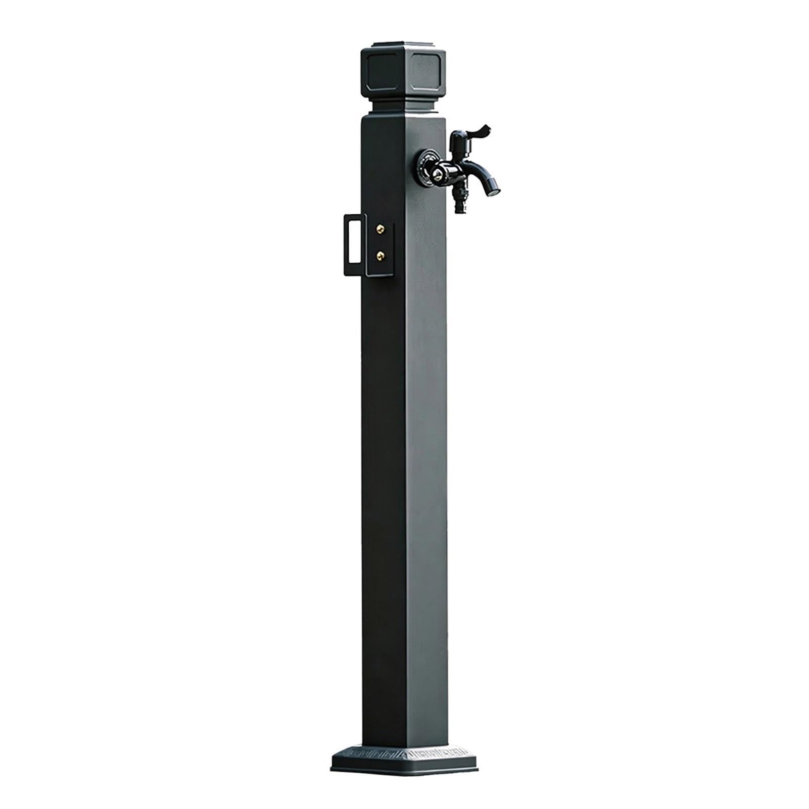 Gaommini Style 1 Outdoor Water Column Garden Water Tap With Faucet & Spray Gun, Water Column Antifreeze Hose Faucet, Decorative Water Feature Fountain Water Dispenser Hydrant(,Height: 95Cm/37.4In)