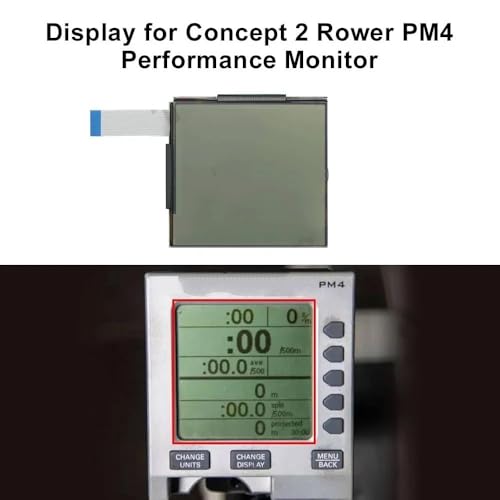 Pantalla para coche de remo compatible con monitores PM3 y PM4 2