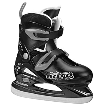 figure skates and hockey skates