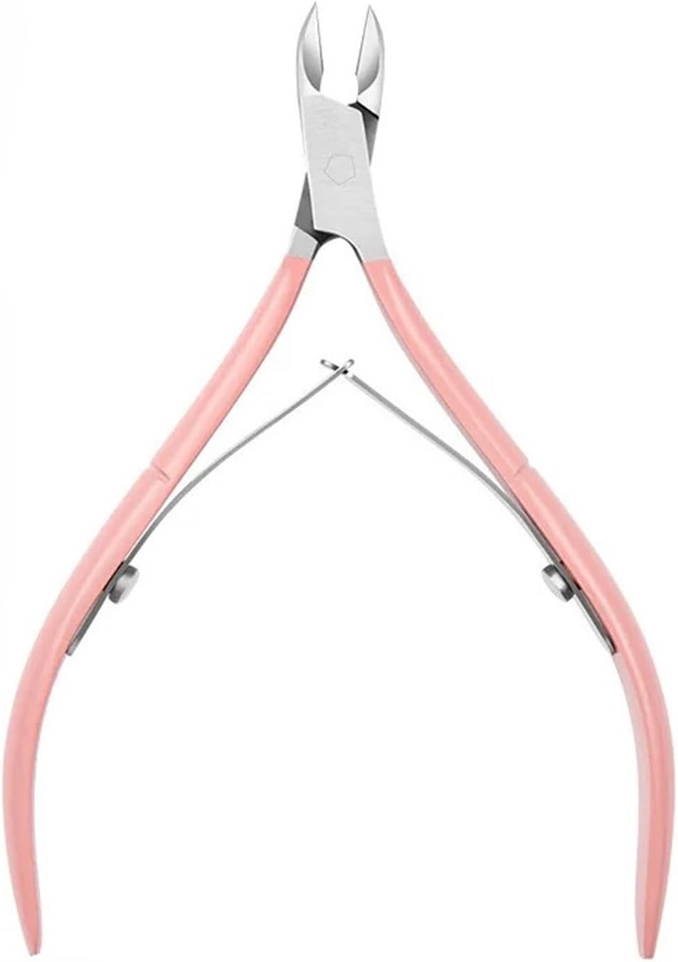 Nail Cuticle Nipper Clipper Cutter Scissor Trimmer Dead Skin Remover Pedicure Art Tool for e(Pink)