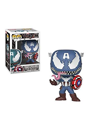 Coleccionables, Toy Funko POP Marvel: Marvel Venom - Venom/Captain America