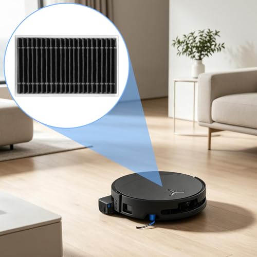 Jegehoyo 8 Replacement HEPA Filters for Ecovacs Deebot ...