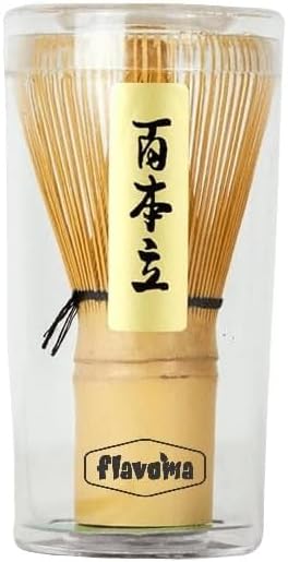 Japanese Handmade Bamboo Matcha Whisk | Chasen | Brush - Traditional Bamboo Whisk for Brewing Matcha