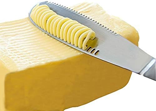 Stainless Steel Butter Spreader Knife 3 In 1 Kitchen Gadgets Curler Slicer Shave And Butter Grater