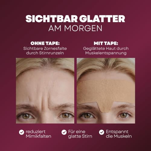 WELLNESSWERK® Face Tape Anti Falten Full-Face-Monatspack