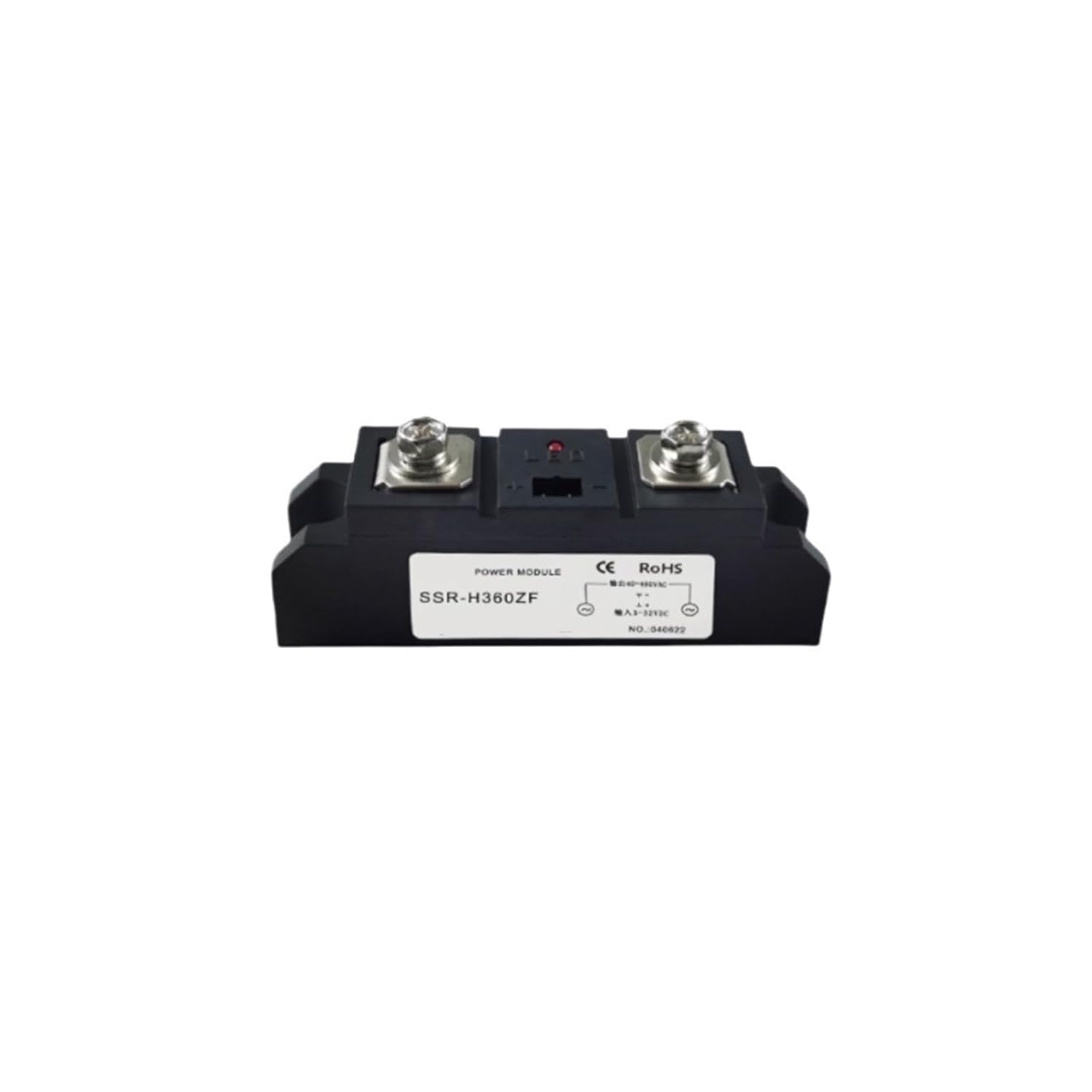 1pcs Solid State Relay SSR-H360ZF 60A SSR-H380ZF 80A SSR-H3100ZF 100A SSR-H3120ZF 120A(SSR-H3120ZF 120A)