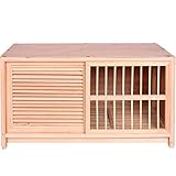 2, volière à oiseaux : cage à oiseaux domestique : cage à oiseaux de villa, adaptée à différents types d'oiseaux, offre suffisamment d'espace de repos et de divertissement pour vos oiseaux de compagnie ; vous pouvez la mettre dans le jardin ou à la maison, afin de mieux observer les oiseaux de compagnie ; il existe 4 tailles différentes au choix