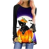 Damen T Shirts,Tunika Damen Herbst Tshirts Damen Pullover Mit Rockansatz Ami Pullover Transparentes Oberteil Rapbin Damen Nutella Pullover