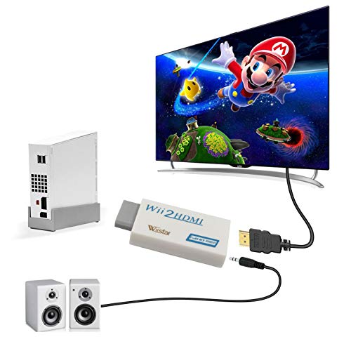 Wiistar Wii To Hdmi Converter Output Video Audio Adapter Hdmi Converter - Supports All Wii Display Modes To Hdtv & Monitor #TOP5