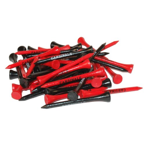 Team Golf NCAA Louisville Cardinals Golf Tees 50 Pack