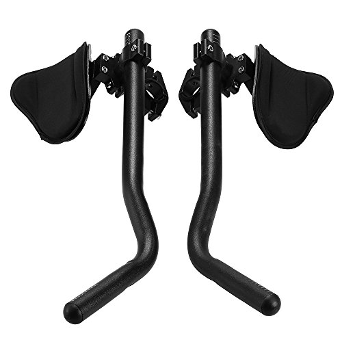 Catazer Bike Rest Handlebar Cycling Aero Bar Bicycle Relaxation Handle Bar Triathlon Mtb Road Bike Arm Rest Bar Bike Aero Bar (B Type) #TOP1