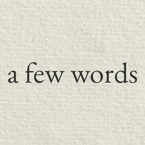 a few words cover art