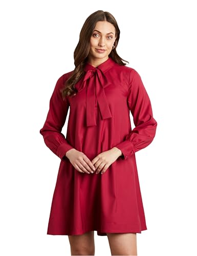 Image of Symbol Premium Women A Line Flared Dress (Knee Length | Desk-to-Dinner) (Available in Plus Sizes)