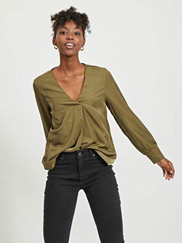 Object NOS Objeileen L/s V-Neck Top Noos Camicia
