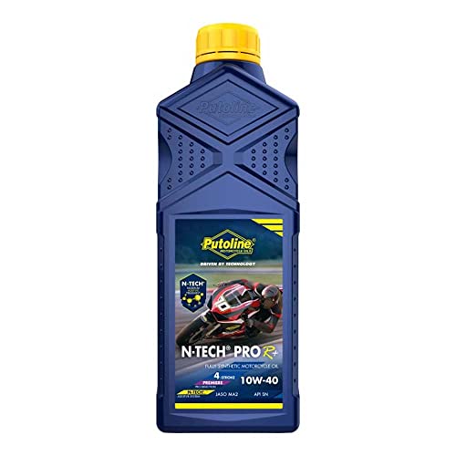 Huiles N-Tech PRO R+ 10W-40 Putoline en carton de 12 bouteilles de 1 litre