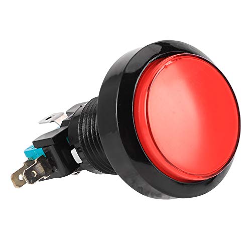 Knopfschalter, 10 Teiliger Druckknopfschalter für Spielekonsolen Claw Machine Controller BEM-Y46 240 V, mit hoher Lebensdauer und Langer Lebensdauer,