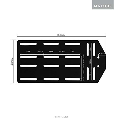 MALOUF Bed Frame Headboard Modification Plate Set #TOP11