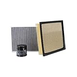 Kefly CA10755 Engine Air Filter & 90915-YZZN1 Oil Filter & PC99474C Cabin Air Filter Fit for