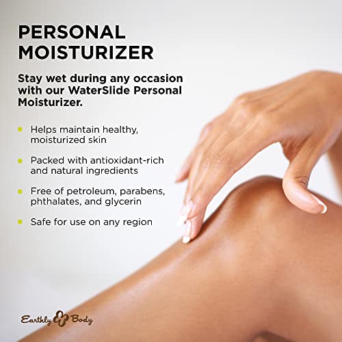 image for Earthly Body WaterSlide, 8 fl. oz. - Personal Moisturizer - 100% Natur