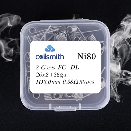 Hot Heating Wire - Versatile Resistance Wire for Kilns, Pottery and Forging. Highly Resistant, Hybrid Core, Ideal for Prebuilt Coils Creations.26x2+36ga