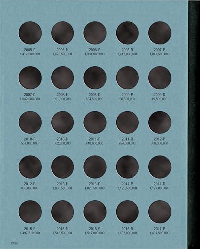 Roosevelt Dimes Folder Starting 2005 (Official Whitman Coin Folder) - Thumbnail 4